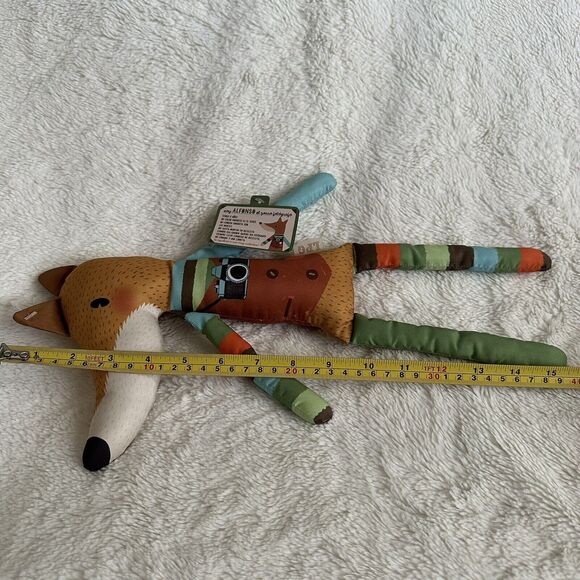 LPG Alphonso Fox Plush Camera Baby Toy 16” Stuffed Animal - Picture 5 of 5